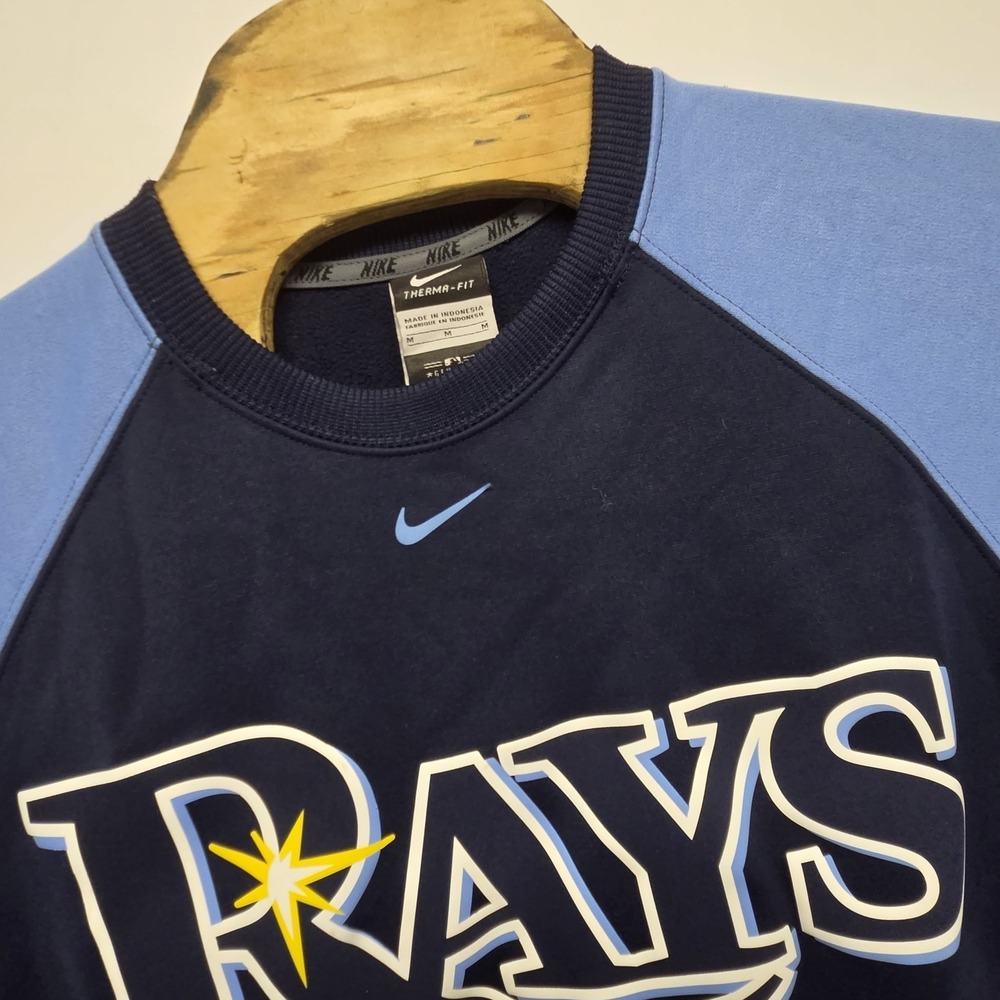 Nike Tampa Bay Devil Rays Therma Fit Pullover Men Medium - Picture 2 of 6